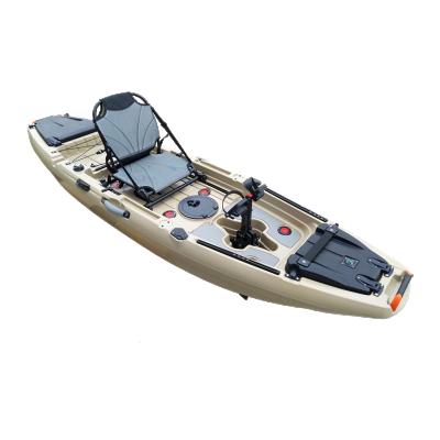 China PVC OEM Fishing Sea CE Certificate Single Seat Kayaks Pedal Kayak for sale