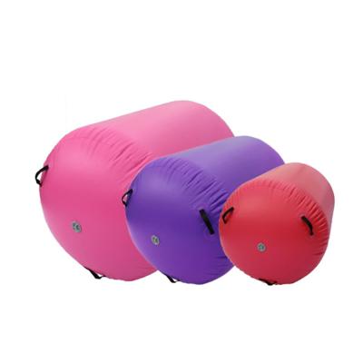 China Gymnastics Wholesale Customized Size Inflatable Air Barrel Gym Air Track Roller for sale