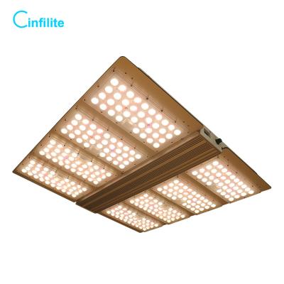 China Seed Starting 2021 Newest Design Optical Led Infilite 630w Pro Samsung Lm301h IR UV Grow Lights Led Full Spectrum Inventronics for sale