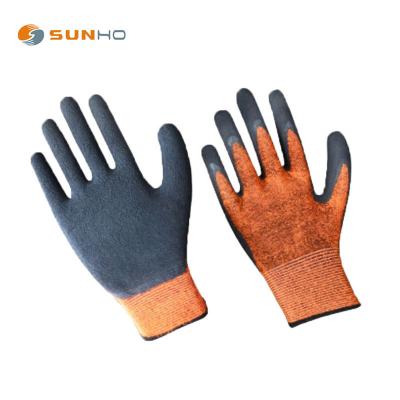 China Palm Dipped Sunnyhope Gardening Gloves Cotton Liner With Soft Sponge Rubber Gloves Gloves for sale