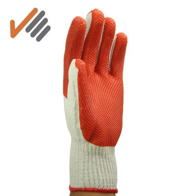 China Palm dipped sunnyhope good latex coated working gloves industrial working gloves gloves for sale