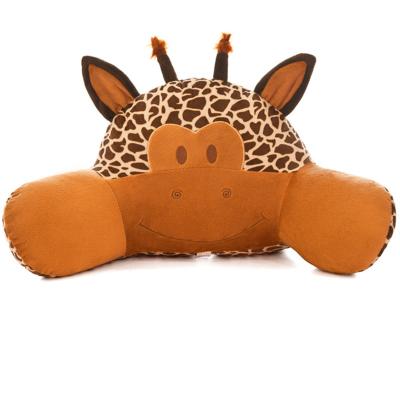 China Anti-static Cute Animal Shape Backrest Ergonomic Orthopedic Lumbar Pillow Car Back Support Office Chair Waist Sofa Cushion for sale