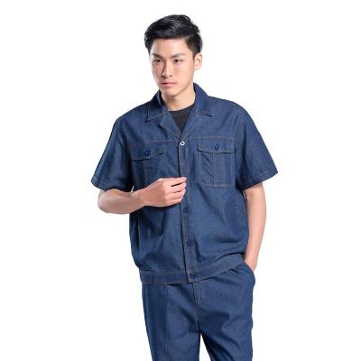 China Soft/Breathable/Wear-Resistant Custom Workwear Fabric Made Men's Electrician Mechanic Work Clothing Engineering Uniforms Industrial Workwear for sale