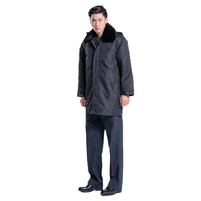 China Wholesale Anti-static Mens Winter Security Uniform Gatekeeper Workwear Thick Coat Men's Padded Jacket for sale