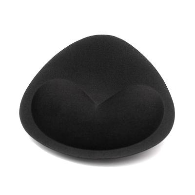 China Eco-Friendly Hot Selling Women Triangle Sponge Invisible Padded Bra Breast Pads Swimsuit Bra Cup Inserts for sale