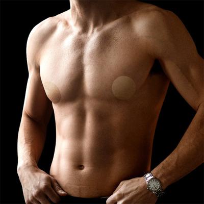 China Hot Sale Disposable Self Adhesive Nipple Prevention Men Swimming Nipple Invisible Friction Cover for sale