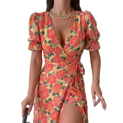 China Quality washable hot static body china manufacture idler fashionable avant-messenger dresses summer women dress dress for sale