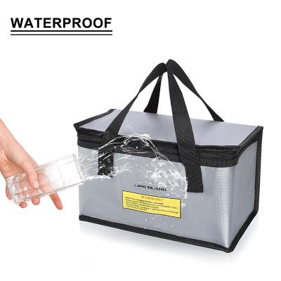 China Explosion Proof Fireproof Fiberglass Lipo Storage Bag ODM for sale