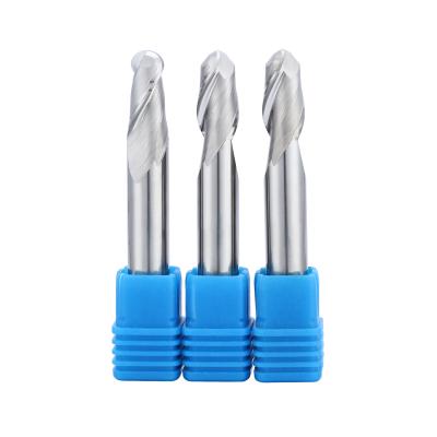 China BKXE Process CNC Cutter Lathe Cutting Tools Carbide Flat Bottom Aluminum End Mills for sale