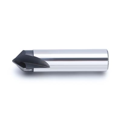 China CNC Carbide Process Milling Cutters 45 Degree Angle Cutter PCD Chamfer End Mill for sale