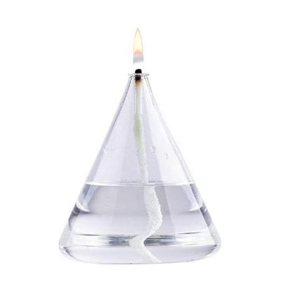 China Europe Bliss Petite Borosilicate Glass Oil Refillable Liquid Candle Lamp - Eco Friendly-Smokeless for sale