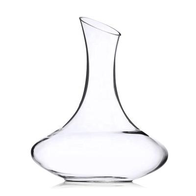 China Hand Crystal Glass Wine Decanter lead free blown wine 1500ml for sale