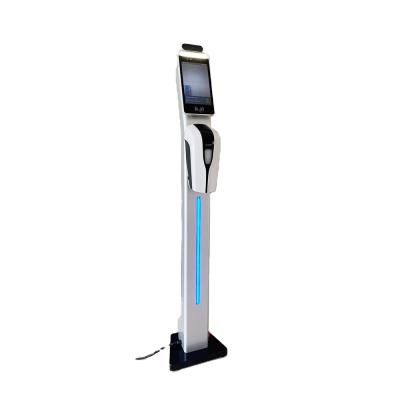 China 8inch AI face recognition body temperature scanner measuring machine support multi-language for sale