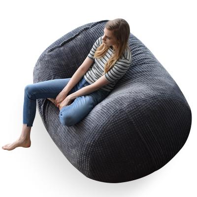 China Giant Bean Bags Chairs Sofa Bed For Kids, Teens, Adult-elastic Crushed Sponge Bag Chair DUO (5.5FT) for sale