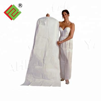 China High Quality Wedding Storage PP Non Woven Dress Cover Bag With Zipper for sale