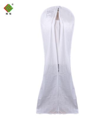 China Dustproof Hot Selling Wedding Dress Cover For Nonwoven Garment Bag for sale