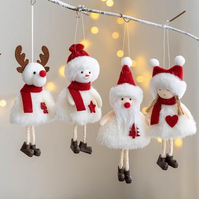 China 2022 Christamas Day Wholesale Christmas Tree Decoration Ornaments Snowman Angel Christmas Decoration Supplies Tree Decoration for sale