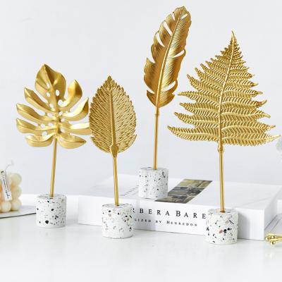 China Gold Contemporary Wholesale Home Accessories Home Decor Decor Items for sale