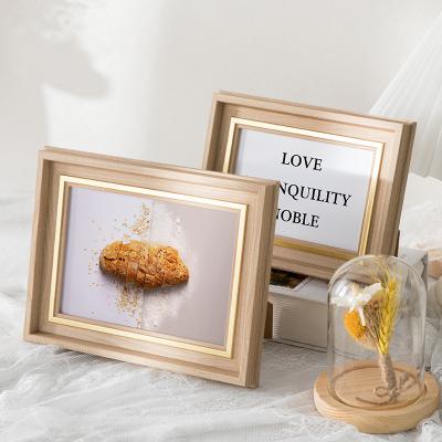 China New Arrival Wholesale Home Decoration High Quality Photo Frame Wooden Picture Frame for sale