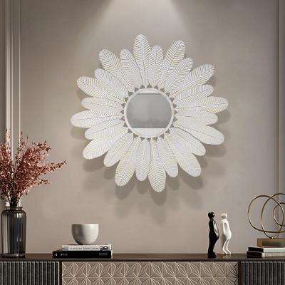 China New Next Art Deco Wholesale Wall Mirror Decoration Home Metal Decorative Mirrors for sale