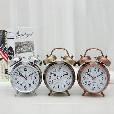 China Wholesale Minimalist Decorative Clock Home Decoration Clock Modern Metal Desk Table Clock for sale