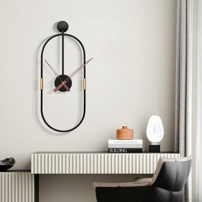 China Wholesale Contemporary Popular Home Decor Metal Nordic New Trend Modern Wall Clock for sale