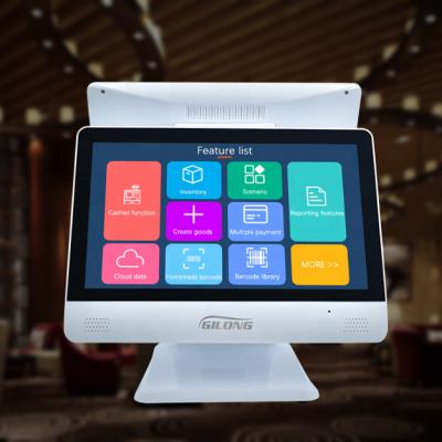 China Windows 15.6 Dual Screens All In One Touch POS Machine Terminal 15.6 Inch / Customization for sale