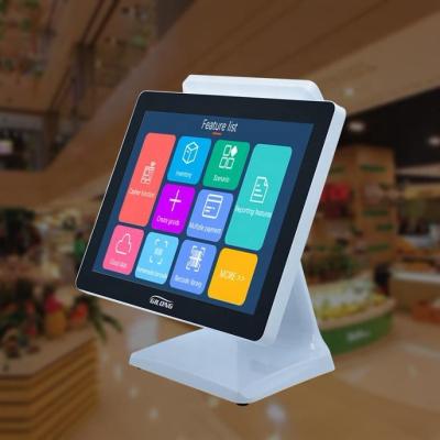 China White Cheap 15 Inch Touch Screen Monitor POS System For Windows 7/8/10/linux 15Inch/Customization for sale