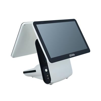 China Double Display Win 10 Touch POS Commercial Terminal Equipment 15.6