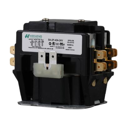 China HVAC-R UL Listed Air Conditioner AC Contactor 2P 40A Magnetic Definite Purpose Contactor For HVAC Use for sale