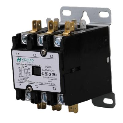 China HVAC-R 3P 30A DP Contactor Electric Definite Purpose Contactor For HVAC UL CSA Listed for sale