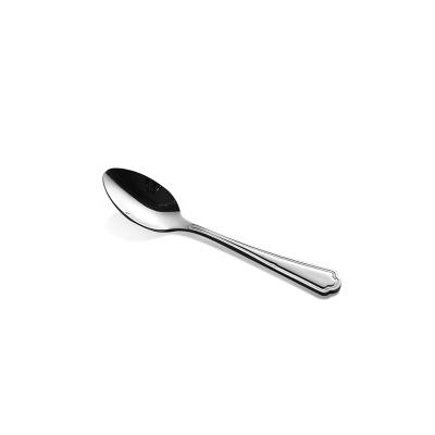 China High Quality Stainless Steel Sustainable Coffee Dessert Rice Serving Spoon for sale