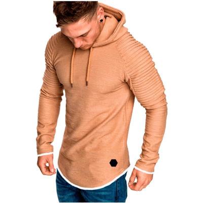 China Sustainable Fashionable Men Round Neck Slim Figure Hat Long Sleeves Mens Hoodies for sale