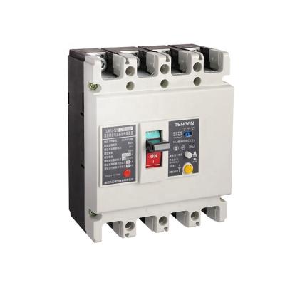 China TGM1L 63A 3P+N Residual Current Earth Leakage Circuit Breaker MCCB for sale