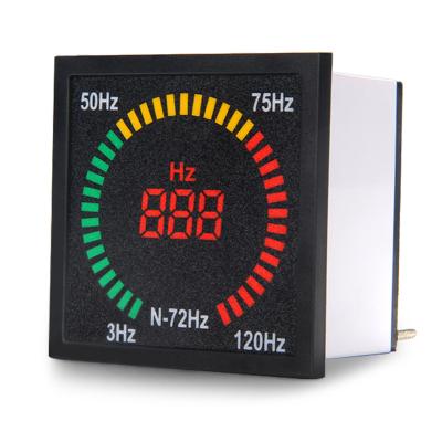 China Measurement frequency hertz led square digital display multi-function measurement indicator digital frequency meter hertz meter for sale