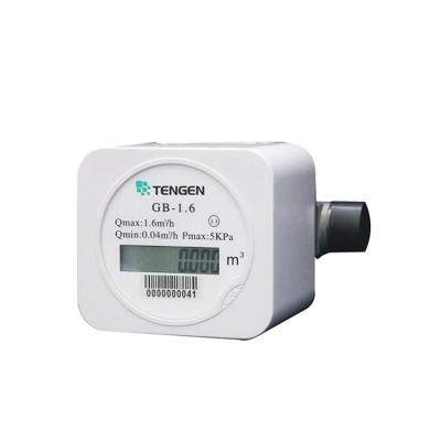 China Intelligent Digital GB-1.6 Turbine Liquid Nitrogen Gas Flow Meter for sale