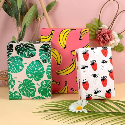 China Free Sample Wholesale High Quality Custom Tissue Paper Waterproof Wrapping Paper Printed Logo Wrapping Pope for sale