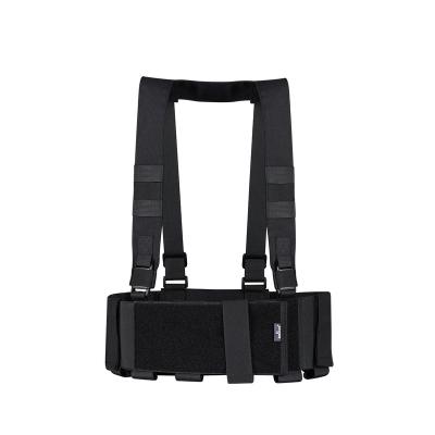 China Self Defense Competition Shooting Amomax Low Profile Nylon Chest Rig With 9 Elastic Pouches For Mags Concealed Tactical Gear Shooting Gear for sale