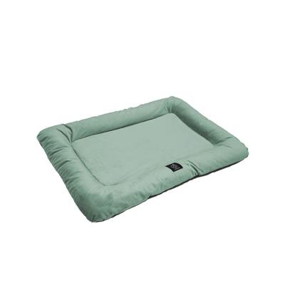 China Customized Colorful Durable Orthopedic Small Dog Bed Flat Microfiber Pet Pad Washable Orthopedic Wholesale for sale