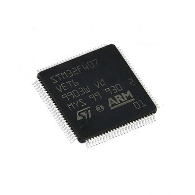 China IN CURRENT MCU 32BIT LQFP100 512KB Microcontroller IC STM32 CHIP STM32F407 STM32F407VET6 FLASH Standard for sale