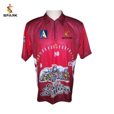 China Breathable Custom Sublimation Blank Packing Pit Crew Shirt Wholesale Full Button Down Packing Polo Shirt for sale