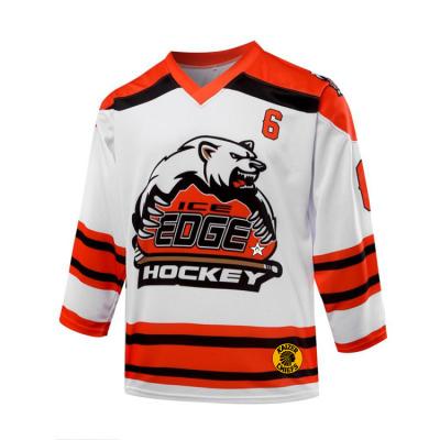 China Hockey Jersey Ice Hockey Jersey Custom Sublimated Team Hockey Jersey Cheap for sale