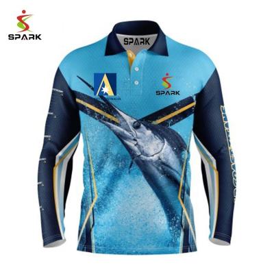 China Custom Anti-UV Sublimation Fishing Shirt for sale