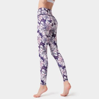 China High Waist Control Breathable Sports Fitness Yoga Leggings Custom Logo for sale