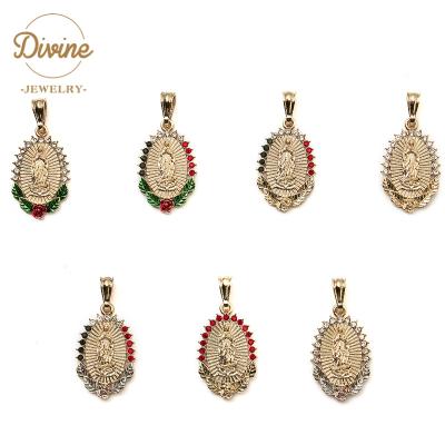 China Fashionable Wholesale ChinaDivine Charm Pendants Men's Zircon Necklace Pendant for sale