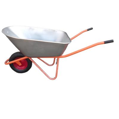 China WB7614 180kgs high quality and reasonable price stable high quality large wheelbarrow garden and construction used wheelborrows for sale