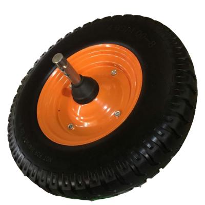 China Construction Material Shops 16 Inch 4.00-8 Different Models PU Foam Wheel for sale