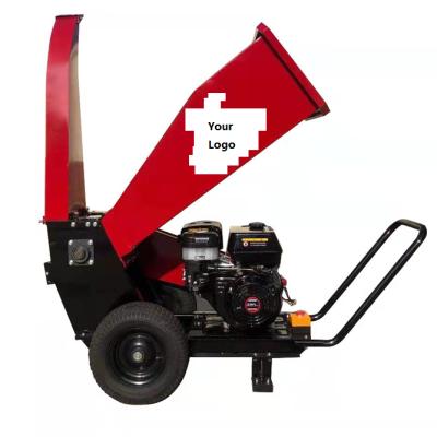 China Farms Gasoline Or Diesel Power Branch Shredder / Wood Chipper for sale