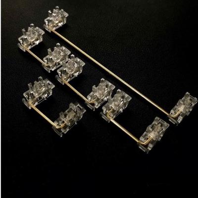 China Install Everglide Panda V3 Plate Mounted Smoky Black Clear White Custom Mechanical Keyboard Stabilizers for sale