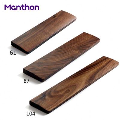 China Cheap Price 60% 65% 75% Newest Palm Rest 100% Resin Wrist Support Wood Rest For Keyboard for sale